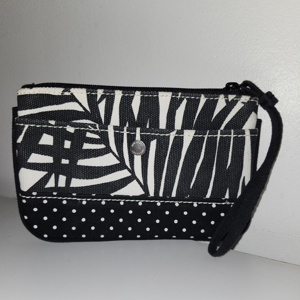 Lands end thick canvas wristlet
